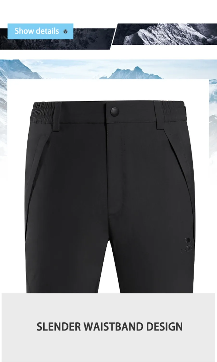 CAMEL мужские и женские водонепроницаемые походные брюки Весна Лето Дышащие уличные брюки спортивные тактические штаны для альпинизма