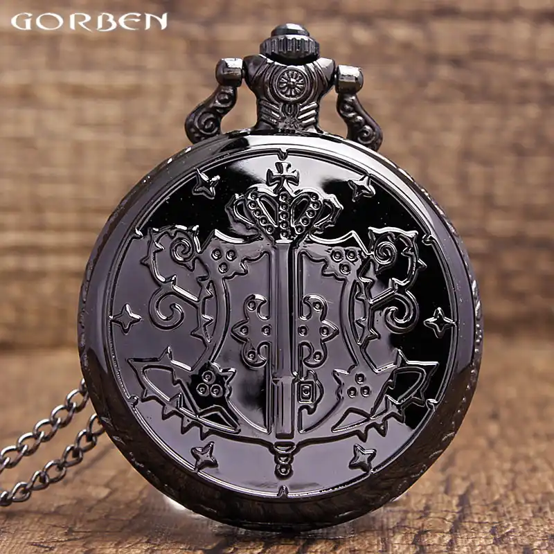 日本アニメ黒執事黒執事懐中時計 Necklacemetal ケース Fob クォーツ時計チェーン女性男性ギフト Clock Chain Black Butler Pocket Watchpocket Watch Pendant Aliexpress 日本アニメ黒執事黒執事懐中時計 Necklacemetal ケース Fob クォーツ時計チェーン女性男性ギフト Clock Chain Black Butler Pocket Watchpocket Watch Pendant Aliexpress