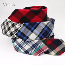 Клетчатый полосатый галстук-бабочка из плотного хлопка высокого качества хлопок классический галстук деловой смокинг костюм галстук для вечеринок для мужчин подарок-аксессуар