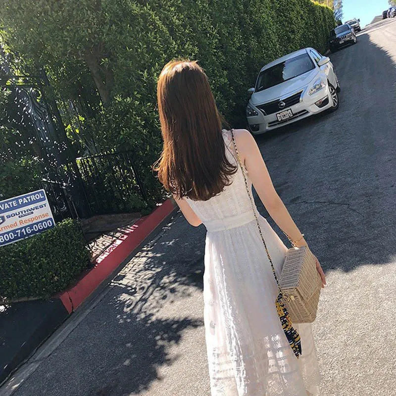 Women Ribbon Straw Bag Female Summer Rattan Handbag INS Popular Lady Casual Clutch Bag Travel Handmade Knitted Crossbody SS3135 (9)
