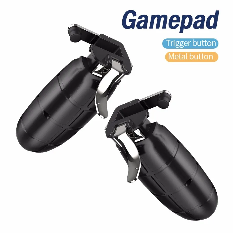 

AKPAD PUBG Game Controller Gamepad Joystick Trigger Button Free Fire Shooter Gamepad For iPad Tablet iPhone Android Mobile Phone