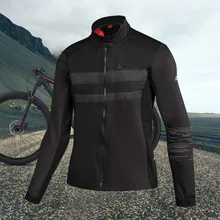 Мужские термокуртки Santic MTB для велоспорта, сохраняющие тепло, ветрозащитная куртка, пальто, светоотражающая черная осенне-зимняя азиатская куртка 1089