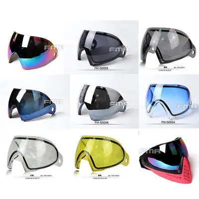 

FMA F1 Full Face PC Lens Lenses for Tactical F1 Face guard FM-F0001 to FM-F0021