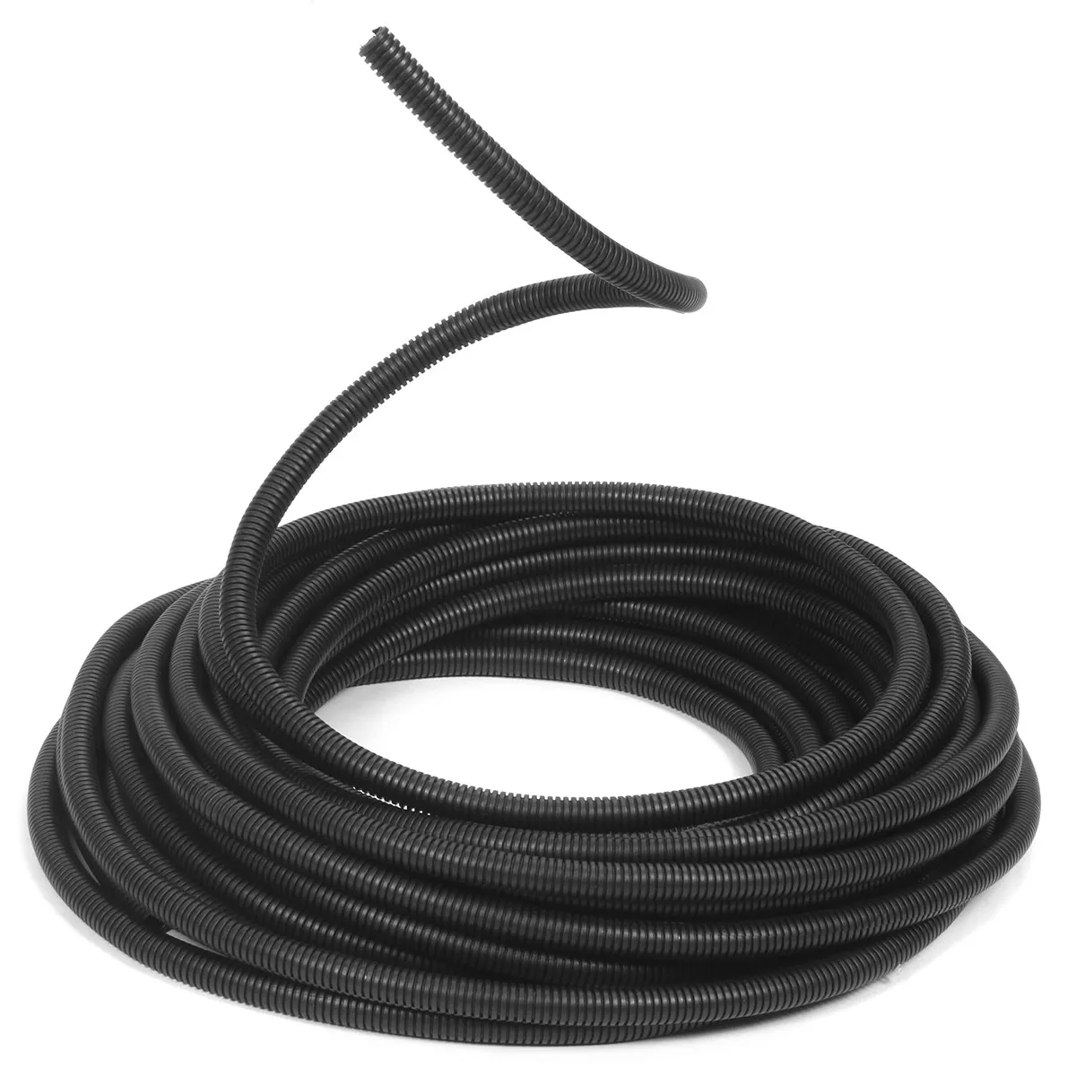 25 mm diamètre AISENPARTS Tuyau de conduit de fil de tuyauterie Tuyau de métier à tisser fenduTuyau de manchon de couverture denveloppe de harnais Tuyau détang flexible ondulé noir Tuyau 6 mm