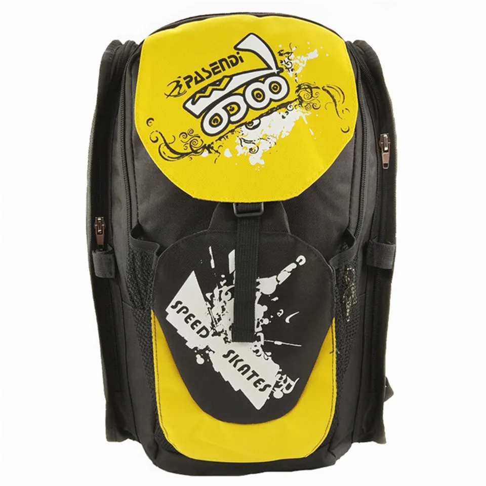 Водонепроницаемый Оксфорд ткань роликовый рюкзак для коньков обувь сумка для встроенных скоростных коньков слалом Скейтбординг взрослых и детей общие G023