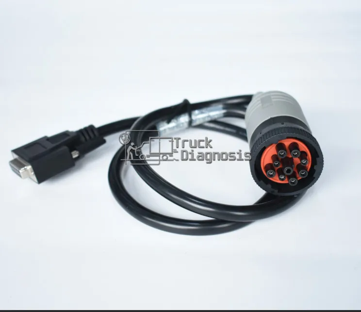 

9 pin diagnostic cable for ET3 317-7485 Comm 3 adapter kit excavator diagnostic tool