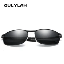 Oulylan, поляризационные солнцезащитные очки, мужские, фирменный дизайн, солнцезащитные очки, мужские, s, желтые линзы, ночное видение, для вождения, солнцезащитные очки, UV400