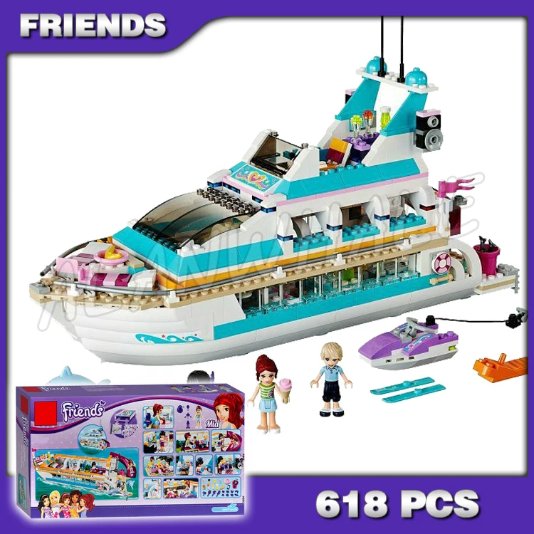 lego friends yacht