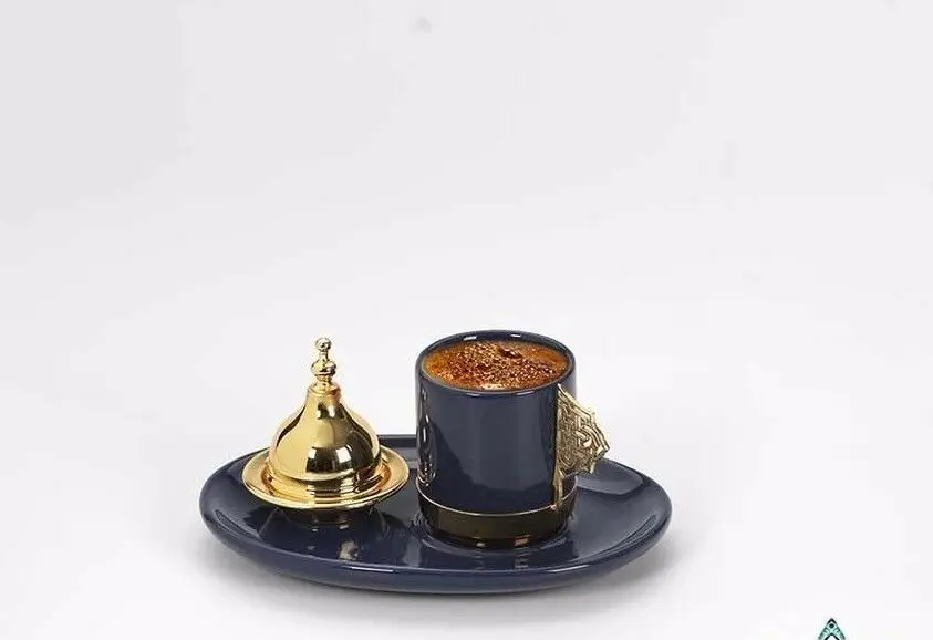 

Single Italian Espresso Greek Arabic Turkish Coffee Serving Cup precious set