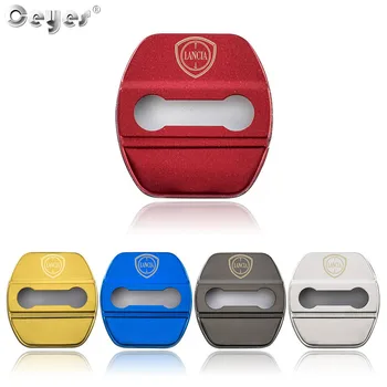 

Ceyes Decoration Accessories Sticker Car Styling Case For Lancia Ypsilon Stilo Ducato For Nissan Auto Protection Door Lock Cover