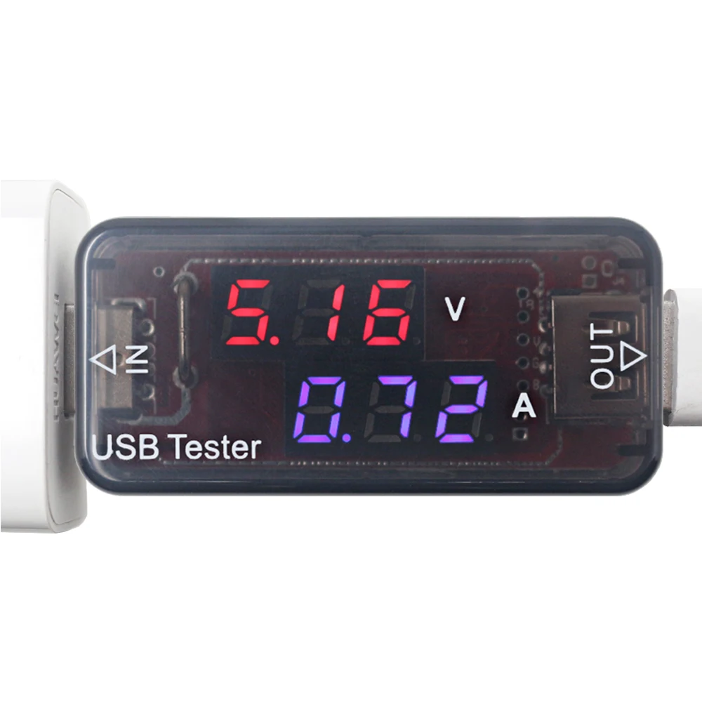 USB зарядное устройство детектор напряжения постоянный ток 3 В 9 в 0 А зарядка для