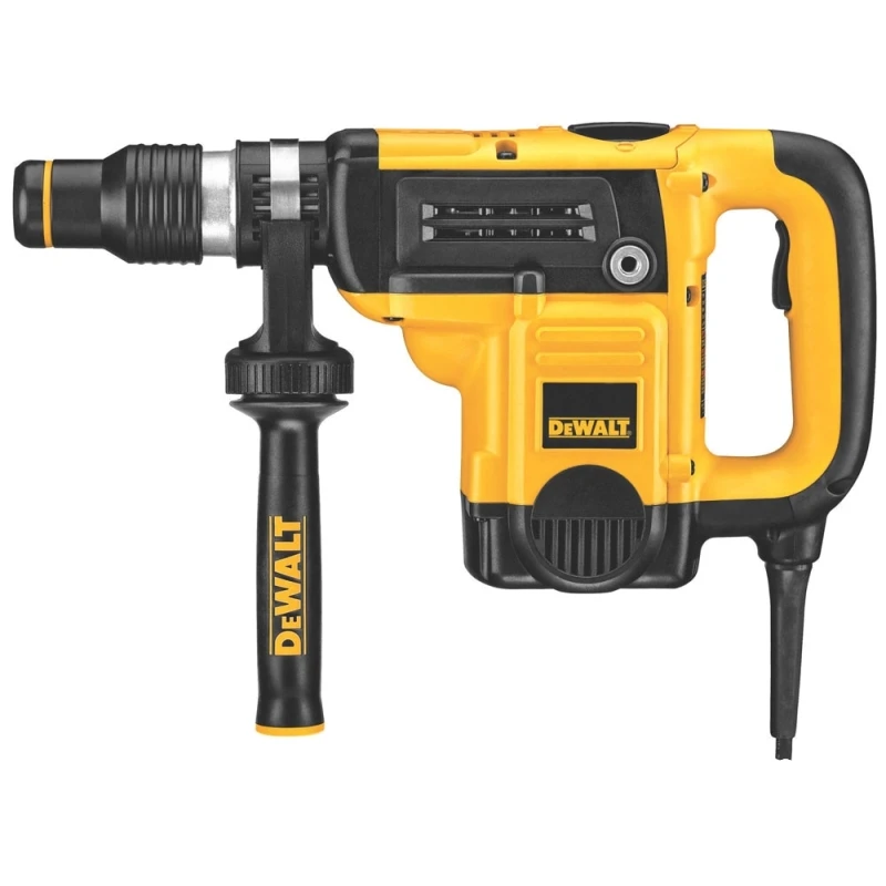 Перфоратор электрический DeWalt D25501K (Мощность 1100 Вт, энергия удара 11 Дж, сверление дерева 55 мм, бетона 40 мм, патрон типа SDS max, реверс)