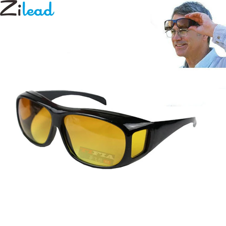 

Zilead 2018 New Sunglasses TV Night Vision Men Glasses Driver Night Driving Mirror Light Goggles Oculos For Female And Male