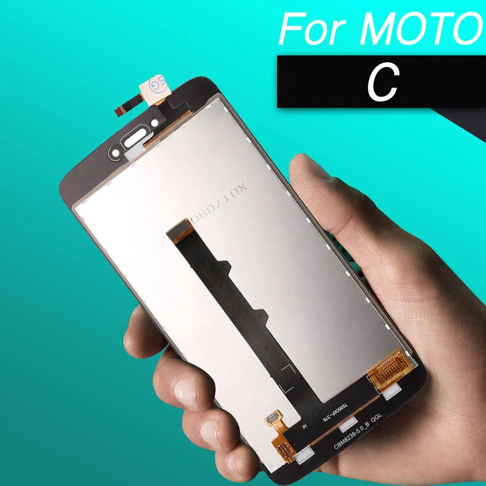 

High quality lcd for Motorola Moto C display with touch screen for moto c lcd display touch mtc screen XT1755 XT1750 XT1754