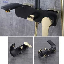 Dofaso bathroom big rain shower set Water Shower Faucet Set Bath Tub Shower Mixers with Handshower 8 Rain Showerhead frap bathroom shower faucet round square abs shower head bath shower mixers set with handshower wall mount shower arm y24010