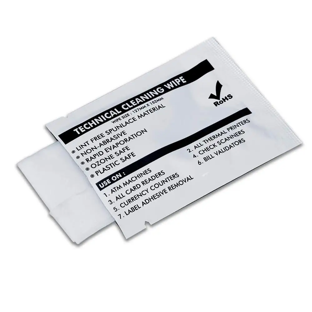 

99.9% Isopropyl Alcohol Cleaning Large Non Woven Wipe for Printer/Print Head/Electronics/Ink Remover Cleaning