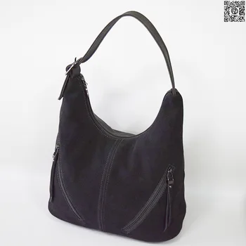 

POSSESS BRAND, woman soft suede bag