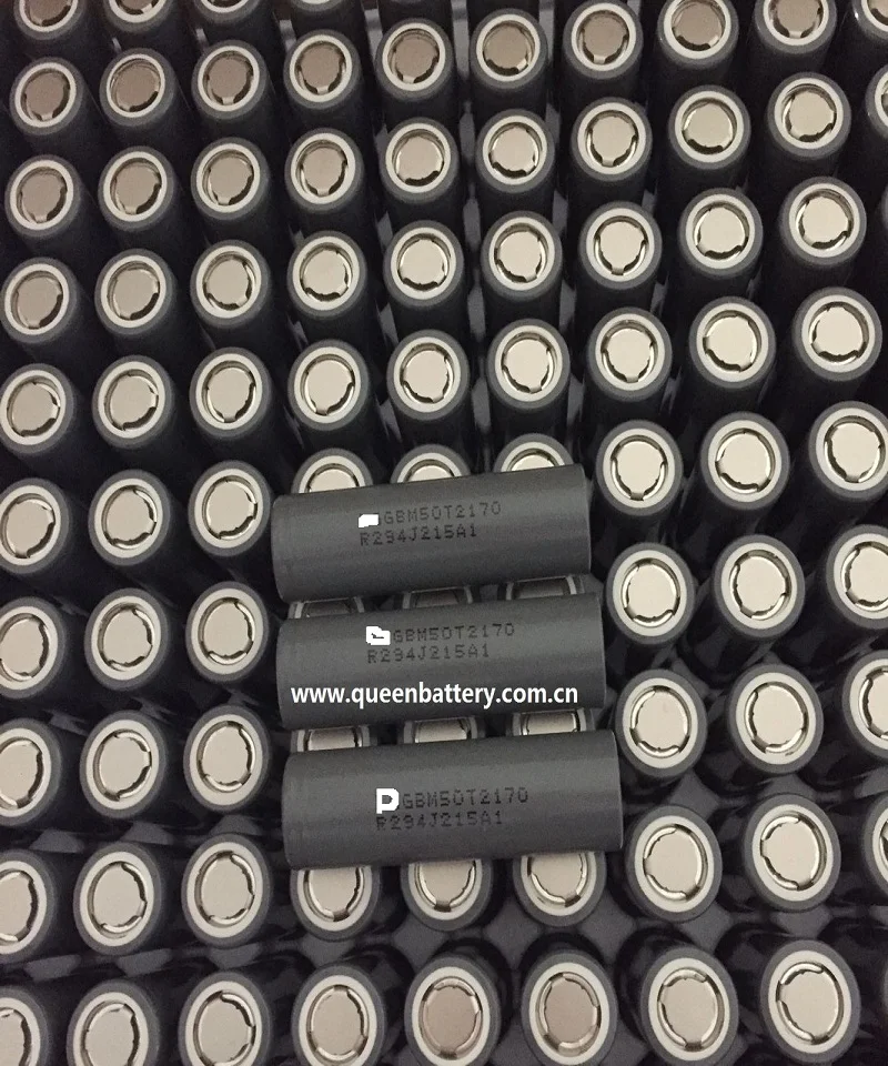 

(25pcs/lot shipping free-RU UA)drone UAV battery 21700 M50 INR21700M50T 5000mAh battery 3.6V 10A EV HEV flashlight battery