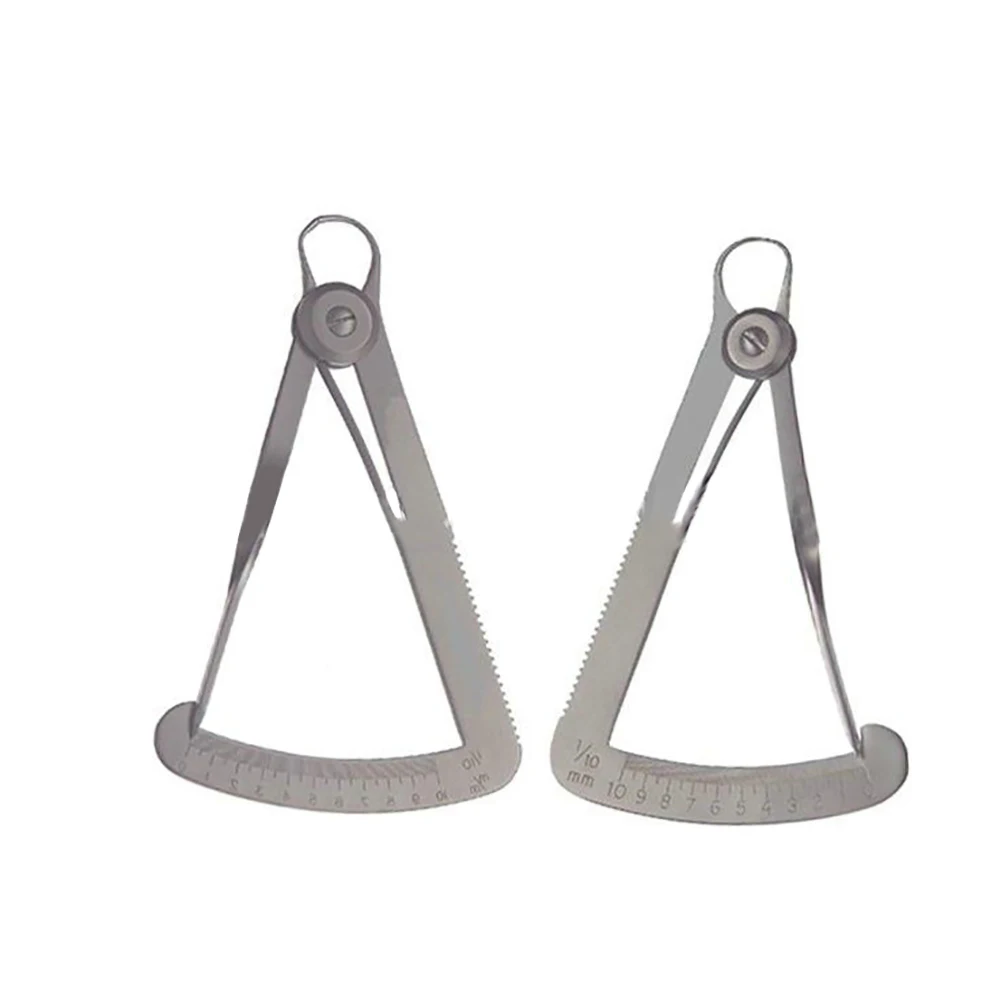 

Crown Gauge Caliper Stainless Steel Surgical Dental Measuring Ruler Instruments