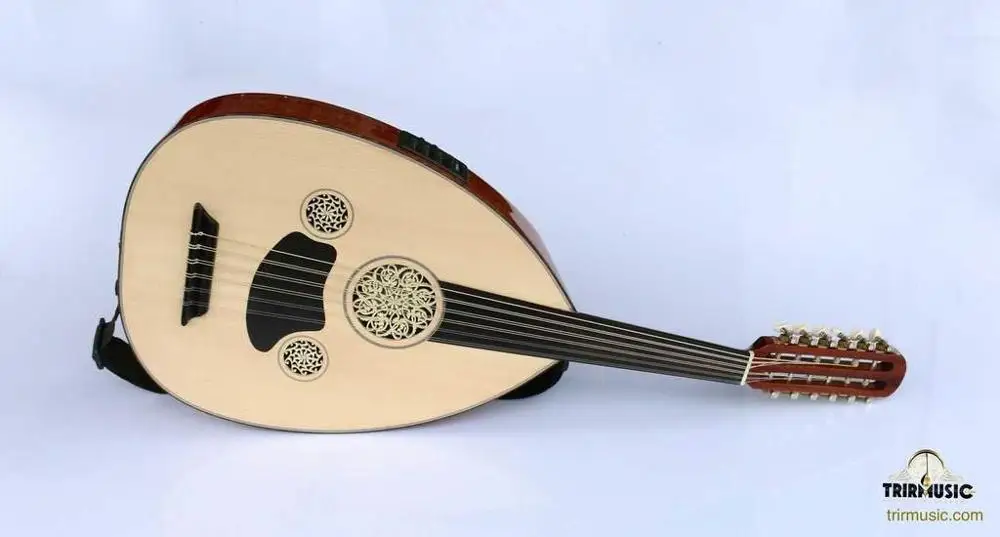 Профессиональный Syrian Electric Oud Ud струнный инструмент Oude ES5