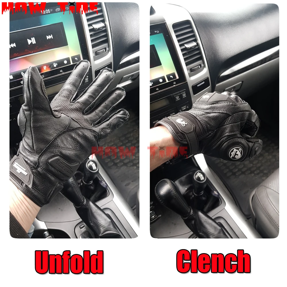 Furygan летние мужские дышащие Мотоциклетные Перчатки AFS6 гоночные кожаные Guantes