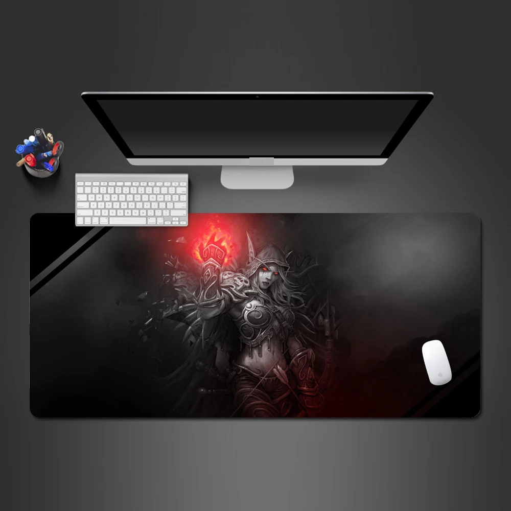 

Super Cool Hearthstone Mouse Pad Dark Queen Gamer Mousepad Wot PC Gamer Mouse Mat Pad Game Computer Padmouse Halloween Gift