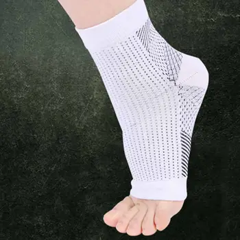 

Elastic Compression Sports Protector Basketball Soccer Ankle Support Brace Guard New