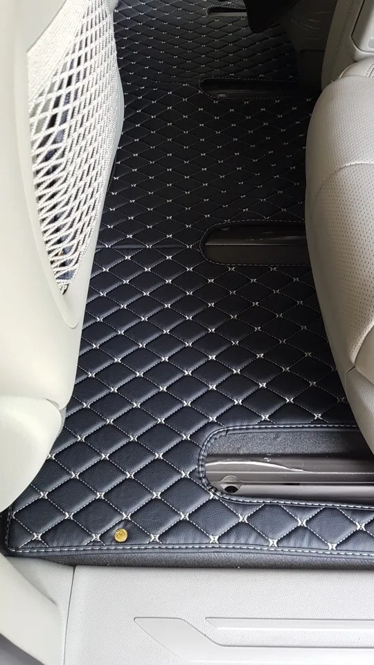 High quality! Custom special car floor mats for KIA Carnival 7 seats (2