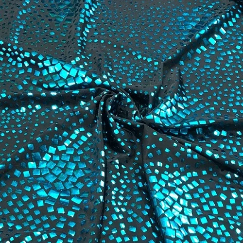 Black blue crocodile