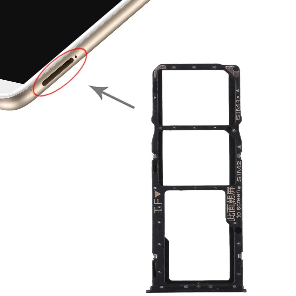 

2 SIM Card Tray + Micro SD Card Tray for Huawei Enjoy 8 Plus
