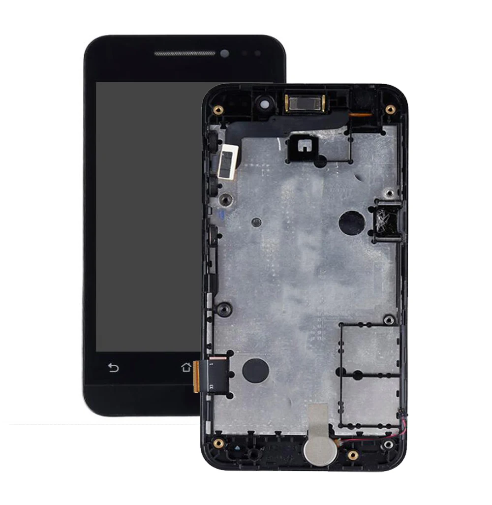 Дешево STARDE lcd для Asus Zenfone 4 A400CG lcd дисплей кодирующий преобразователь сенсорного экрана в сборе с рамкой 4