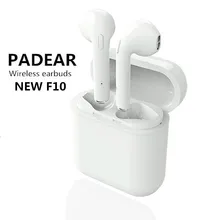Padear F10 наушники Беспроводной Bluetooth наушники-вкладыши наушники микрофон для Iphone 6/7/8 plus Apple IOS и Android
