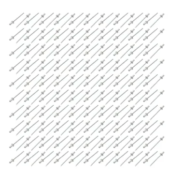 

200Pcs 3.2x6/8mm Blind Rivets Aluminum/Steel Open Type Rivet Fasteners Hardware For Cars Ships Aircraft Machines Furniture