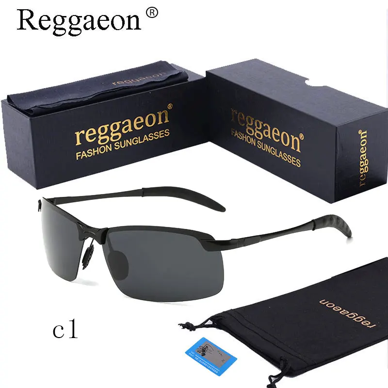 

reggaeon 2017 Hot Brand Designer Polarized Men Sunglasses Male Driving Rimless Sun Glases For Women Uv400 Eyewear oculos de sol