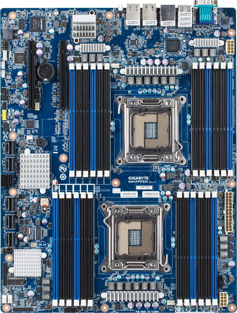 For Gigabyte GA 7PPSH 7PPSH C602 Chip LAG2011 Dual Server