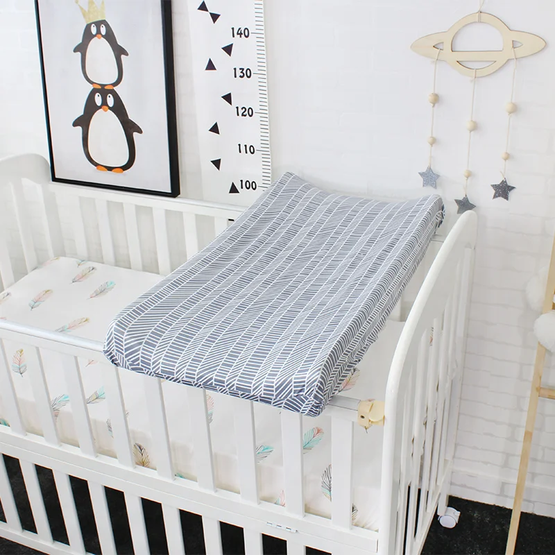 Baby Diaper Changing Pad Cover For Newborns Skin Friendly Soft Breathable Sheet For Standard Changing Table Pads Mattress Cover