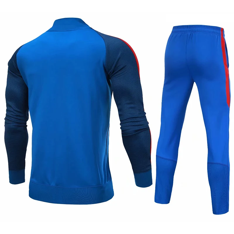 Зимняя мужская спортивная одежда для бега, комплект для футбола, куртки для бега, штаны, спортивные костюмы, мужские тренировочные костюмы для бега