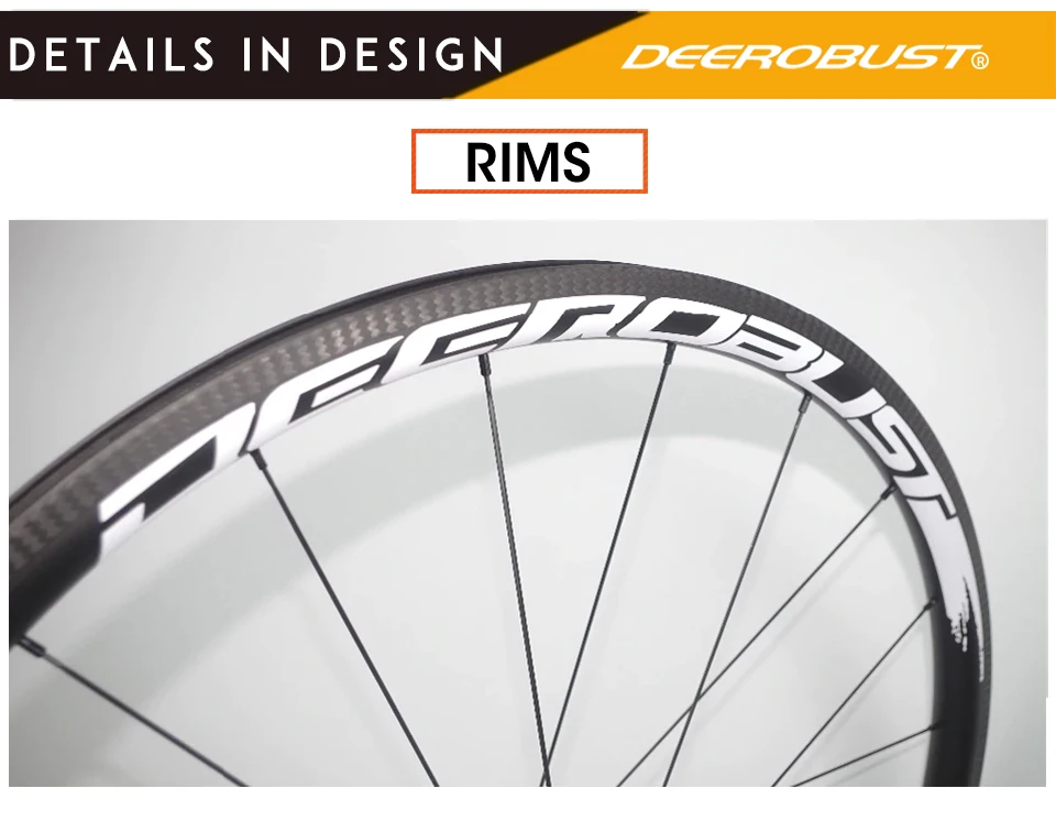 road carbon wheelset