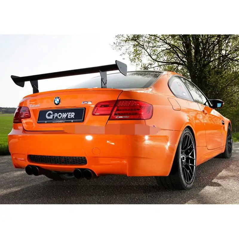 Для BMW 1M M3 E82 E87 E90 E92 E93 F30 F10 Revozport style GTS углеродное волокно/FRP Материал Задний спойлер 2009