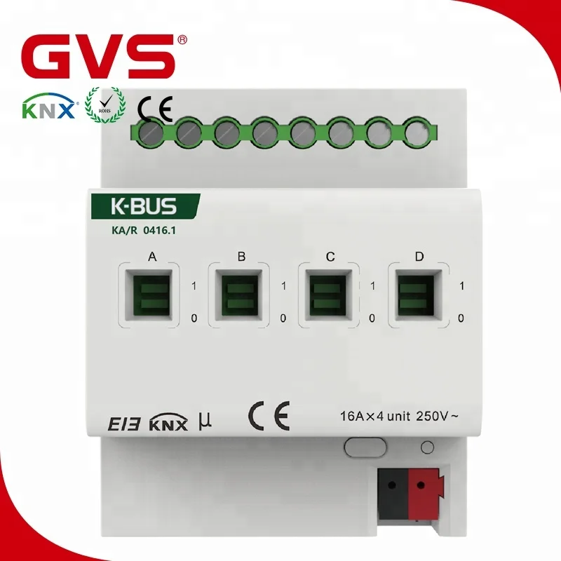 Производитель Smart Home с 10 летним опытом работы GVS K bus KNX/bei KNX импульсный привод 4