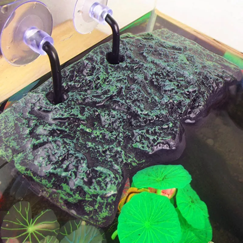 

Turtle Floating Island PU Foam Aquarium Float Decoration Bask Platform Toy Crawler Sun Roof Terrace Climb Brazilian Tortoise