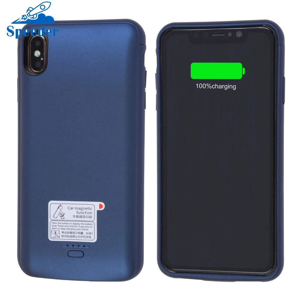 

XDL-614M 5000mAh Battery Charger Case with Car Magnetic Function for iPhone XS Max Quick Charging With LED Display