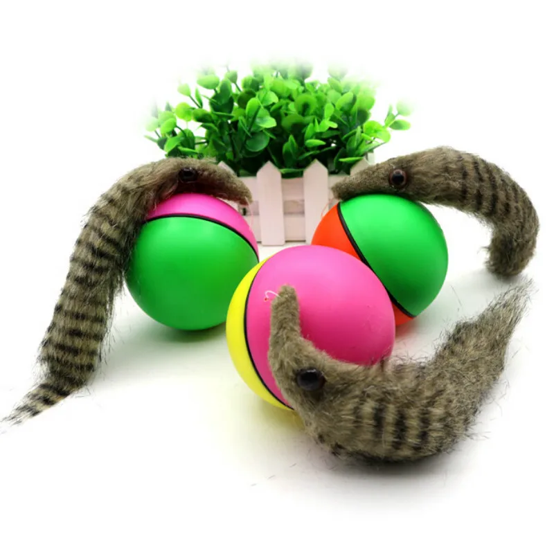 Dog Cat Moving Alive Toy Weasel Motorized Funny Rolling Ball Pet Appears Jump Toy Dog Cat Moving Alive Toy Weasel Motorized Funny Rolling Ball Pet Appears Jump Toy