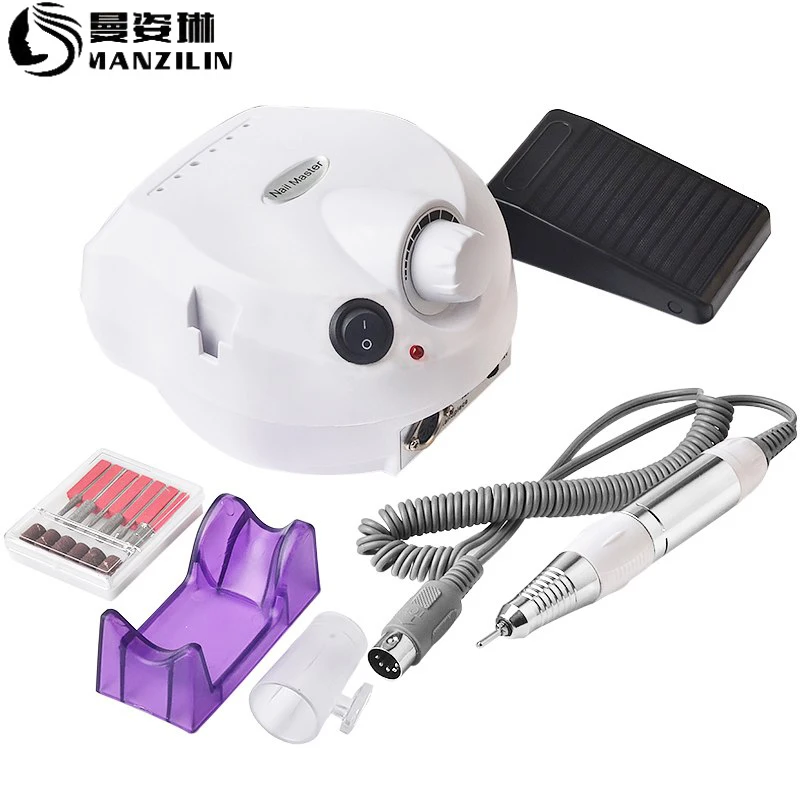

30000RPM Electric Nail File Drill Machine Electric Manicure Machine Drills Accessory Pedicure kit Nail Drill File Bit Nail tools
