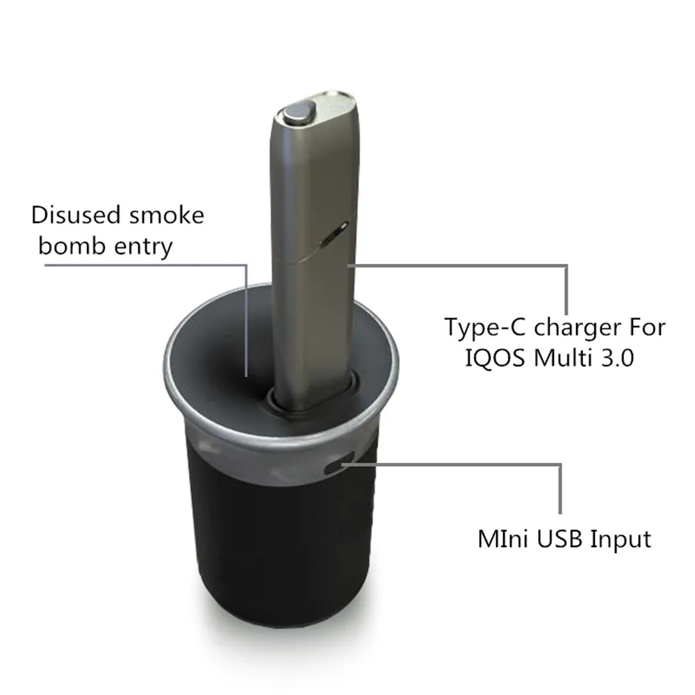 IQOS мульти 3,0 зарядное устройство зарядная док-станция держатель Подставка для IQOS 3,0 мульти электронные сигареты портативная электронная сигарета аксессуары