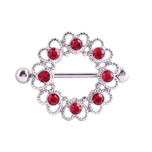 1 шт хорошие продажи модные пирсинг ювелирные изделия цветок женские подарки