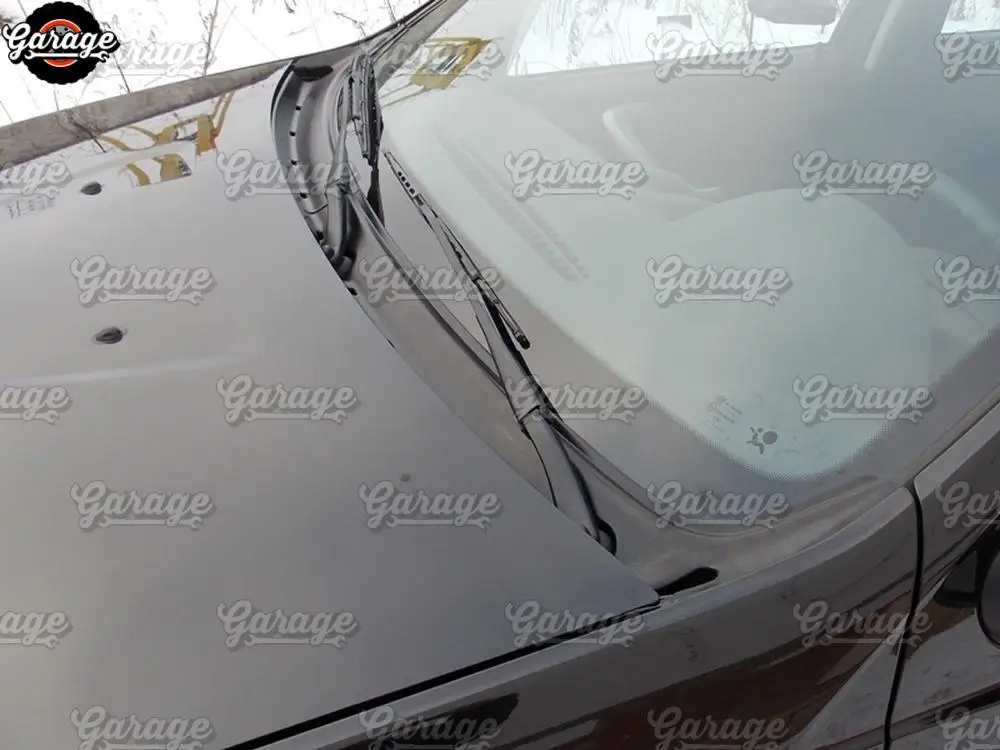 Крышка под лобовое стекло для Renault Sandero / Stepway 2009 2013 jabot ABS пластиковые аксессуары