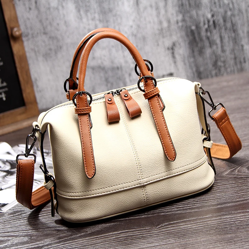 Panelled Color Elegant Handbag Classic Casure Tote Women Messenger Bags