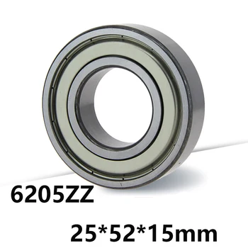 

1pcs/lot 6205ZZ Deep Groove Ball Bearing 6205-ZZ 6205ZZ 25*52*15mm 25*52*15 High Quality Bearing Steel Material