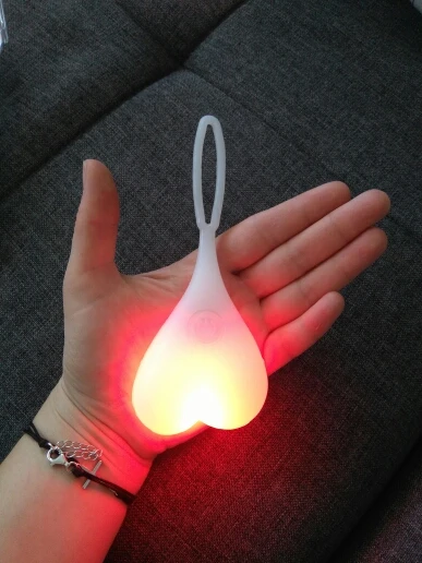 Lampe LED testicules Lampe pour vélo avec 3 modes d'éclairage